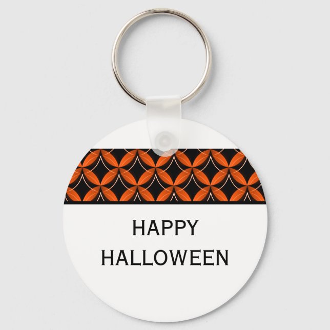 Uptown Glam Fancy Halloween Keychain (Front)