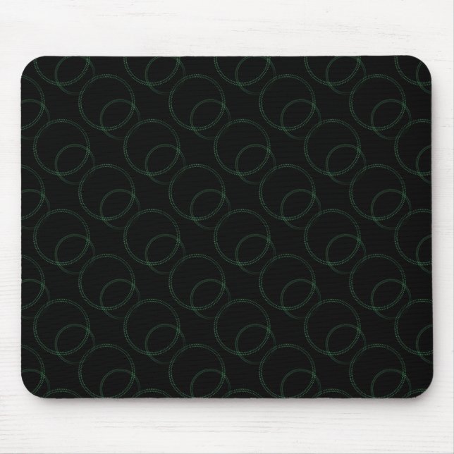 Uptown Vibrance Mousepad, Dark Green Mouse Pad (Front)