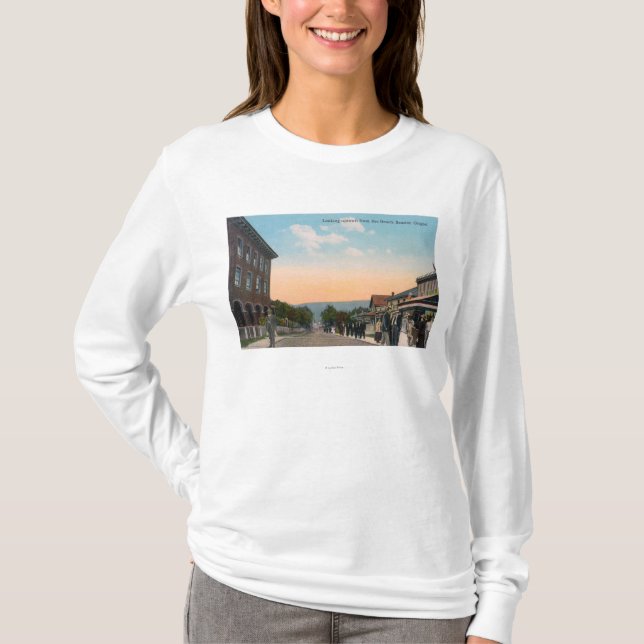 Uptown View from the BeachSeaside, OR T-Shirt (Front)