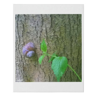 upward - faux canvas print