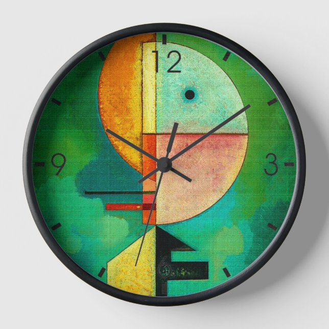 Upward -  Kandinsky Clock (Front)