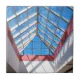Upward view on the triangular glass roof tile | Zazzle