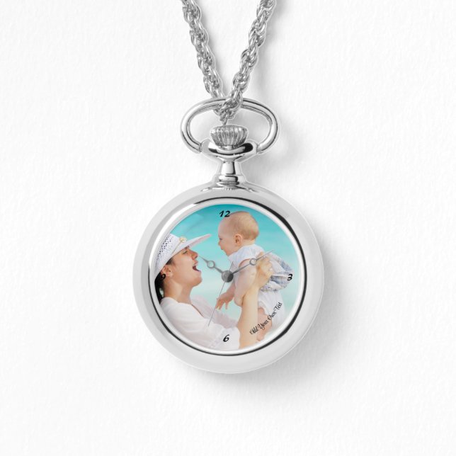 UR Personalized Necklace Watch (Front)