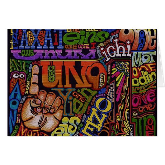 U'r the ONE Cards (Front Horizontal)