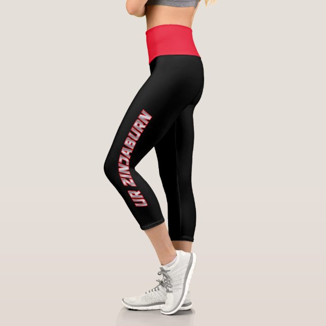 UR ZinjaBurn Capri Leggings (Left)
