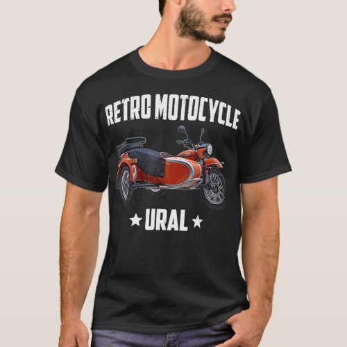 Ural motorcycle motorcyclist gift  6 T_Shirt