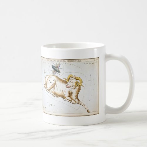 Uranias Mirror Vintage Aries Constellation Coffee Mug