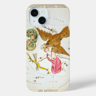 Urania's Mirror, Vintage Astronomy Celestial Map iPhone 15 Case