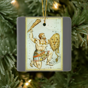 Urania's Mirror, Vintage Astronomy Celestial Map Ceramic Ornament