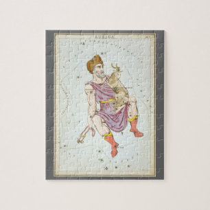 Urania's Mirror, Vintage Astronomy Celestial Map Jigsaw Puzzle