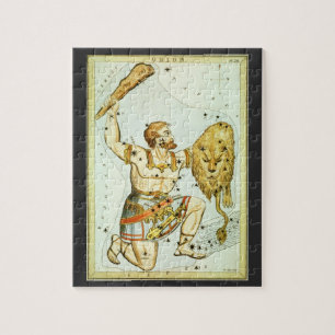 Urania's Mirror, Vintage Astronomy Celestial Map Jigsaw Puzzle