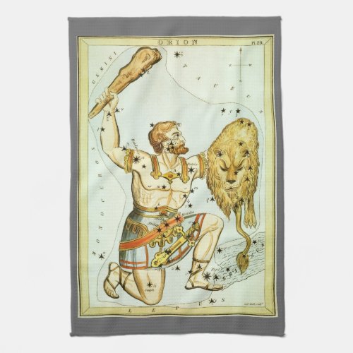Uranias Mirror Vintage Astronomy Celestial Map Kitchen Towel