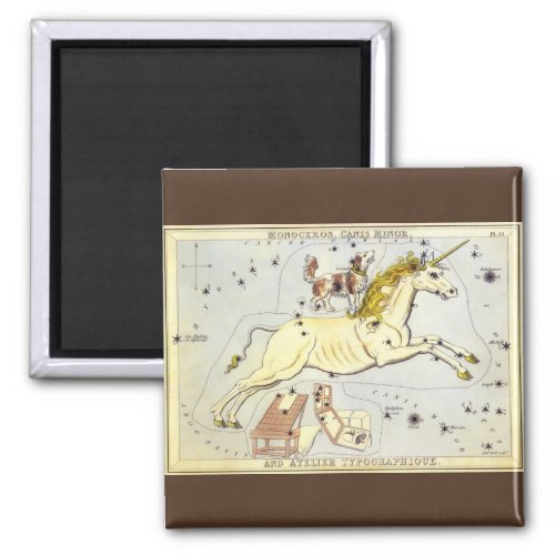 Uranias Mirror Vintage Astronomy Celestial Map Magnet