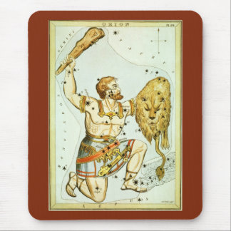 Urania's Mirror, Vintage Astronomy Celestial Map Mouse Pad