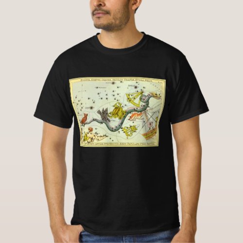 Uranias Mirror Vintage Astronomy Celestial Map T_Shirt
