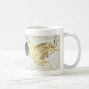 Urania's Mirror, Vintage Capricorn Constellation Coffee Mug