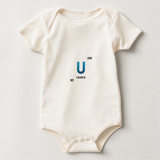 uranium baby bodysuit