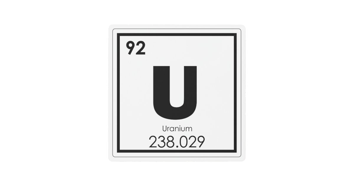 uranium element symbol