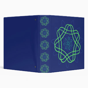Uranium Glow 3 Ring Binder