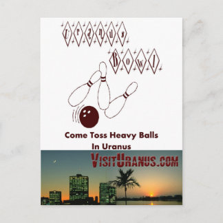 Uranus Bowl Postcard