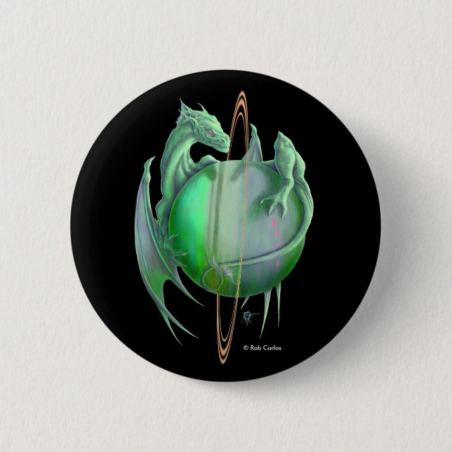 Uranus Dragon Button (Front)