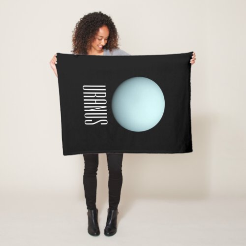 Uranus Fleece Blanket