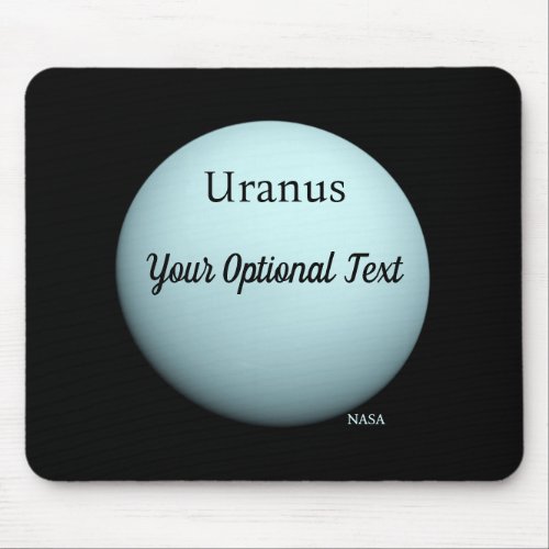 Uranus Full Disk by NASAs Voyager 2 Mouse Pad