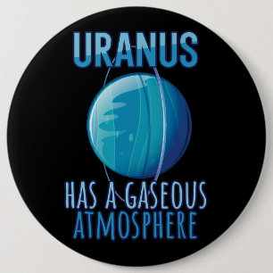 Uranus has a gaseous atmosphere Astronomy Astrolog Button
