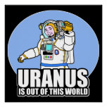 Uranus is Out of This World Poster Uranus is Out of This World Poster