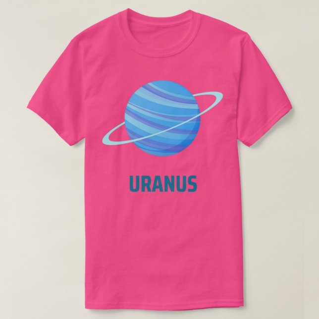 Uranus Planet T-Shirt (Design Front)