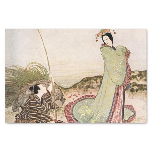 Urashima Taro by Edmund Dulac Tissue Paper