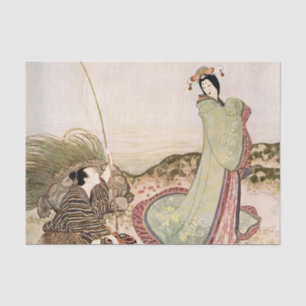 “Urashima Taro” by Edmund Dulac Tissue Paper