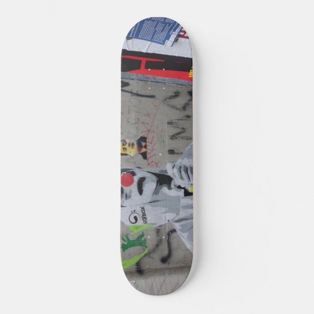 Urba Graffiti Wall Art Skateboard Deck (Front)
