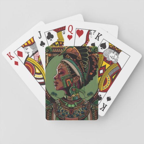 Urban Afrofuture Poker Cards