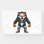 Urban Alpha Bulldog – Street Style Mascot Banner