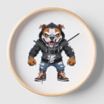 Urban Alpha Bulldog – Street Style Mascot Clock