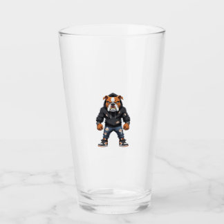 Urban Alpha Bulldog � Street Style Mascot  Glass