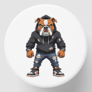 Urban Alpha Bulldog � Street Style Mascot Mini Candle Favors