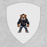 Urban Alpha Bulldog – Street Style Mascot  Patch