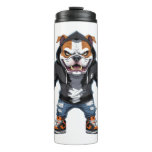 Urban Alpha Bulldog – Street Style Mascot Thermal Tumbler
