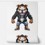 Urban Alpha Bulldog – Street Style Mascot Wallpaper