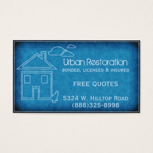 Customizable Urban Architecture Business Cards