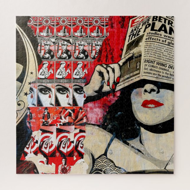 Urban Art 19. Jigsaw Puzzle (Vertical)