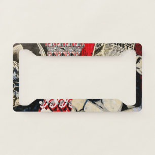 Urban Art 19. License Plate Frame