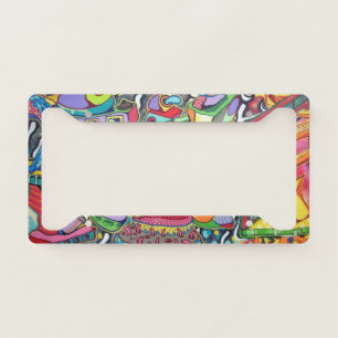 Urban Art 1. License Plate Frame