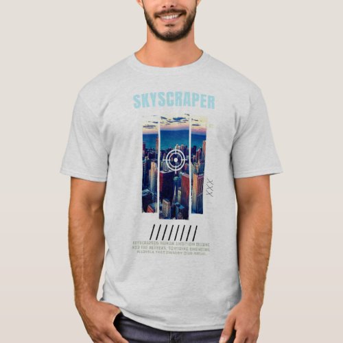 Urban Ascent Skyscraper Symphony T_Shirt