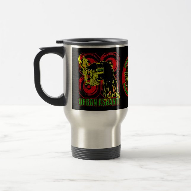 URBAN ASHANTI TRAVEL MUG (Left)