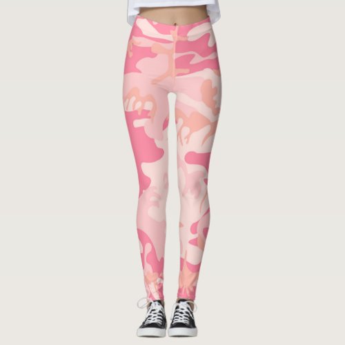 Urban Baby Pink Camo Leggings