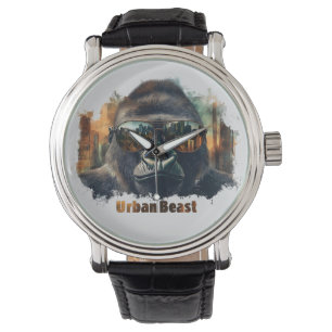 Urban Beast Gorilla with Sunglasses Watch