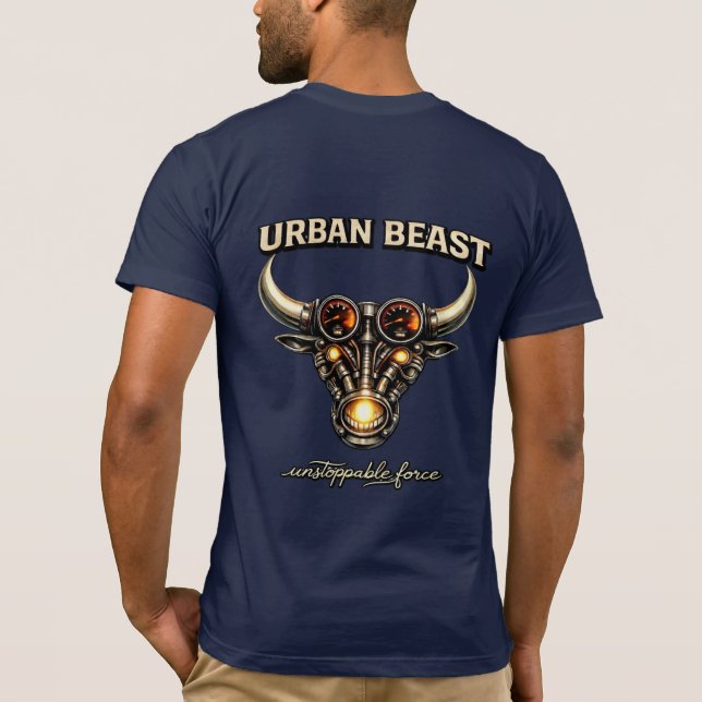 Urban Beast Logo Tee (Bull Design) (Back)